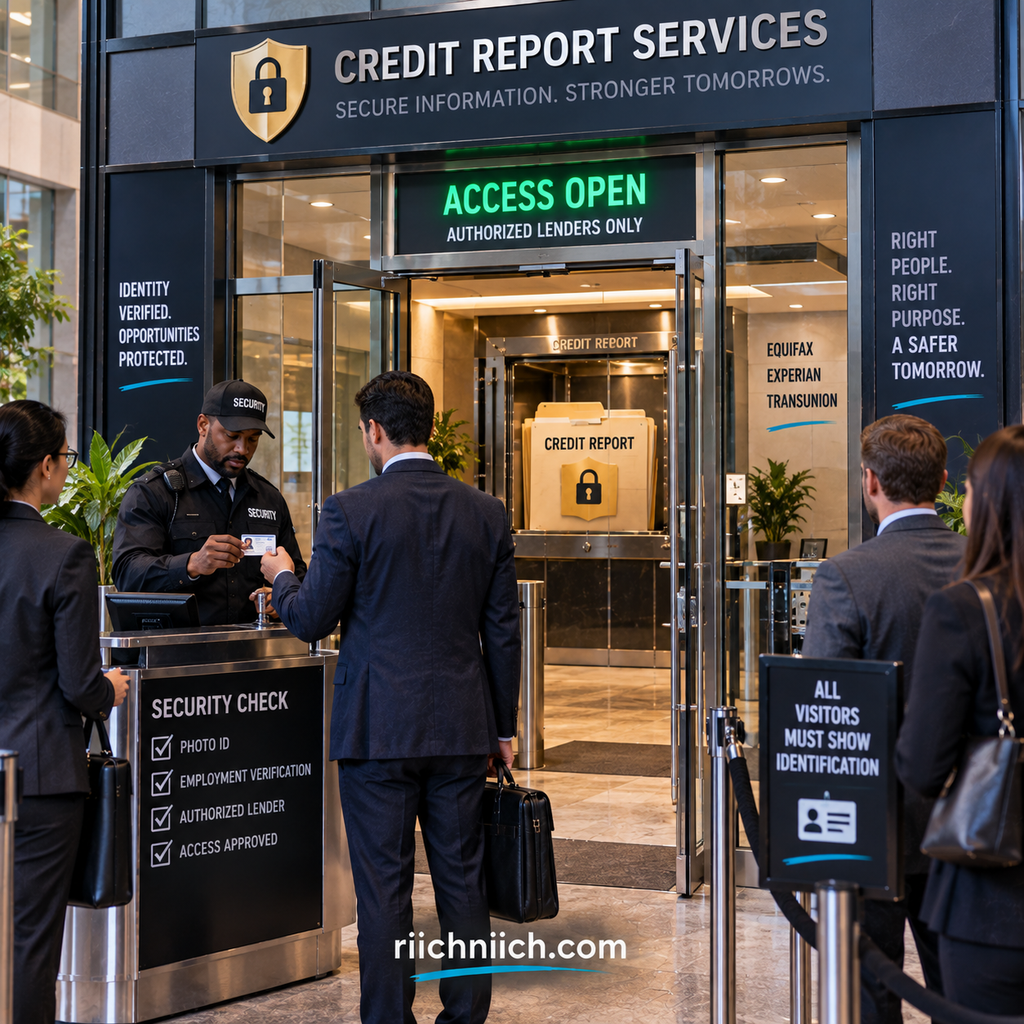 how to unfreeze your credit: Secure Credit Report Facility Entrance