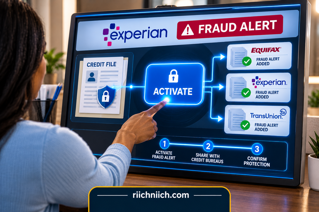 how to place a fraud alert: Cybersecurity Fraud Alert Activation Dashboard