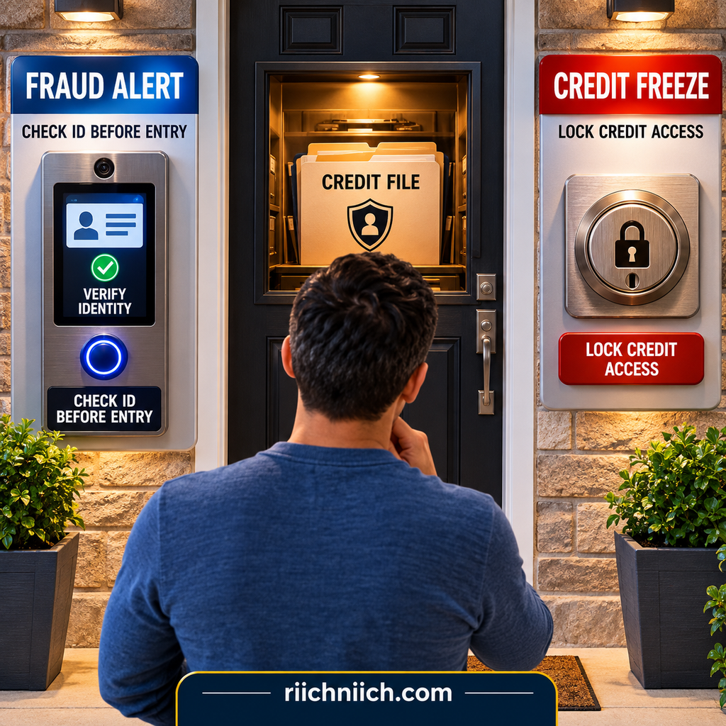how to place a fraud alert: Credit Security Entryway Comparison