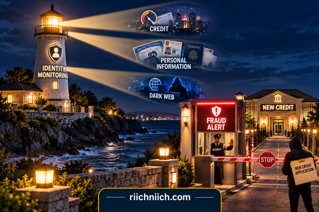 how to place a fraud alert: Lighthouse Identity Monitoring Checkpoint