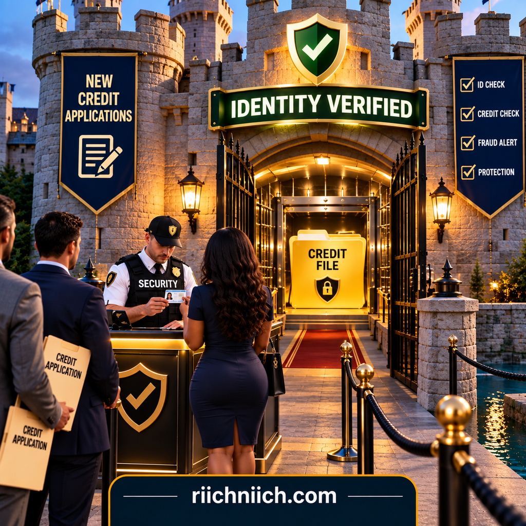 how to place a fraud alert: Castle Credit Verification Checkpoint