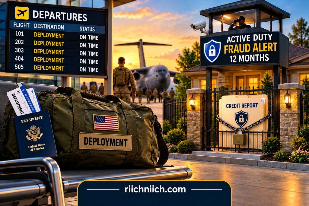 how to place a fraud alert: Deployment Fraud Alert Fortress