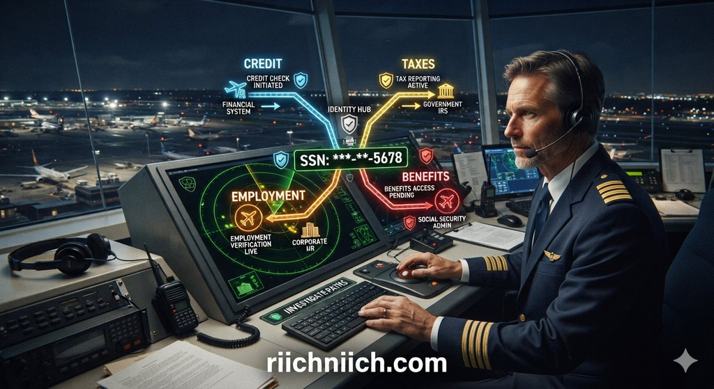 how to recover from identity theft: Airport Control Tower Investigations