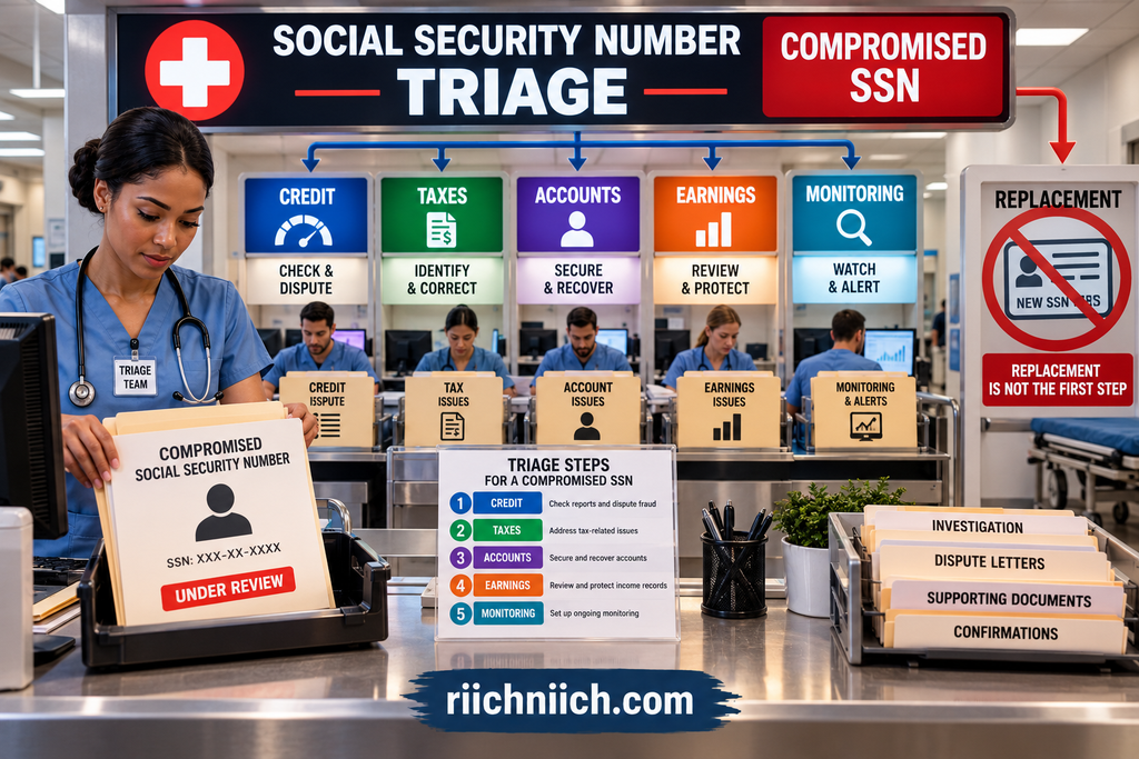 how to recover from identity theft: Compromised Social Security Number — Recovery Before Replacement