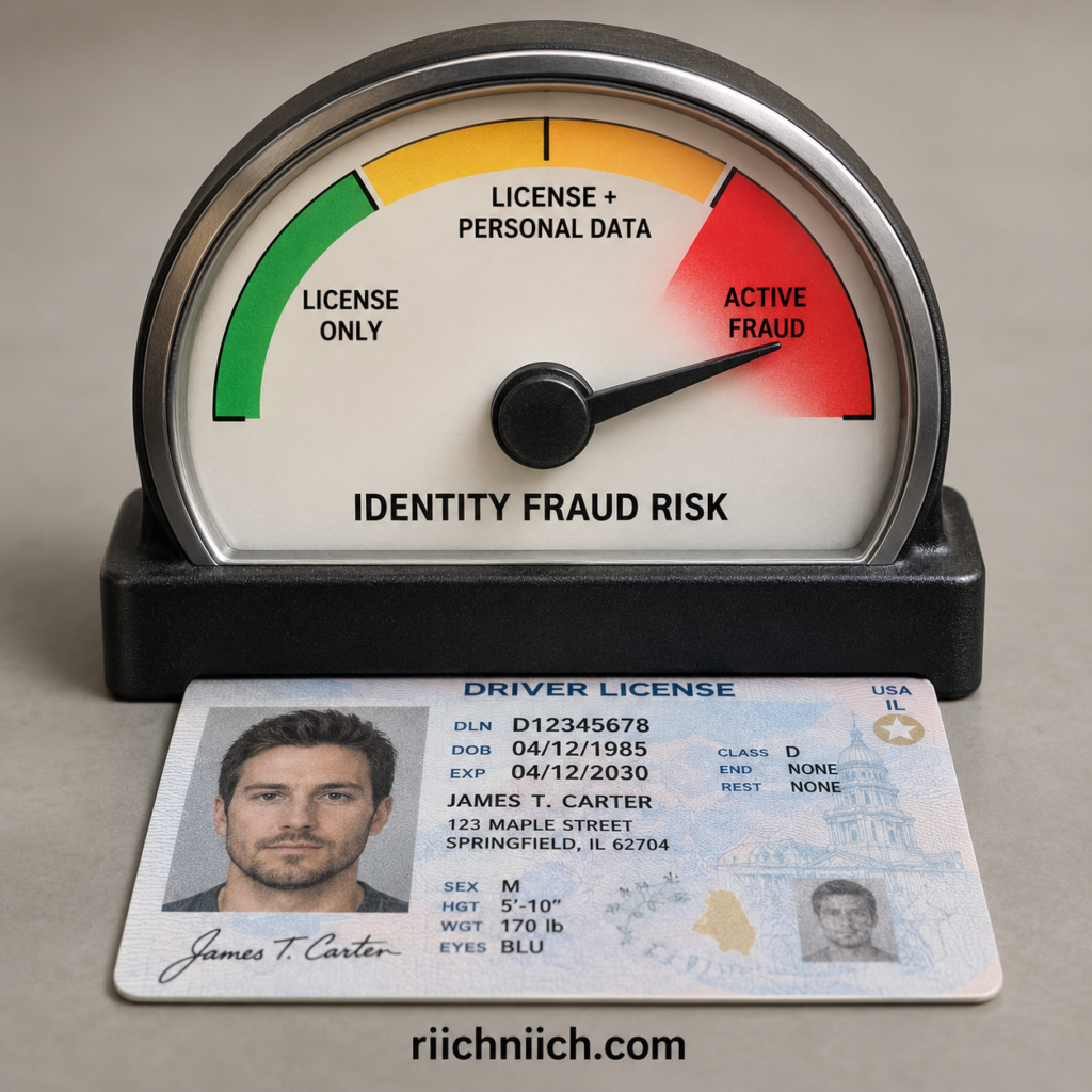 how to protect your driver's license from identity theft: Identity Fraud Risk Gauge