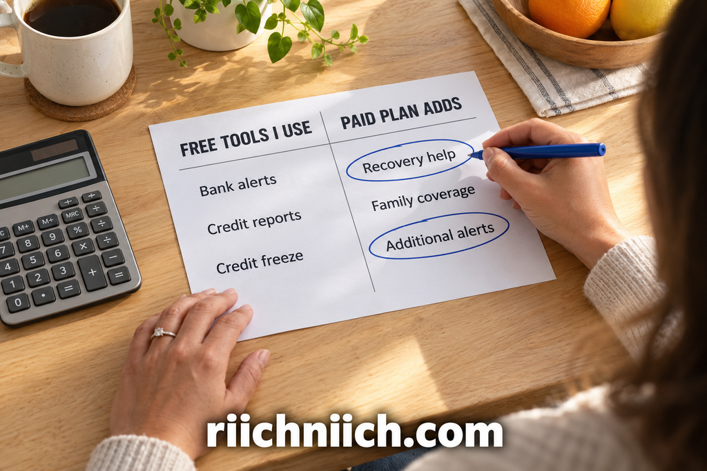credit monitoring vs identity theft protection: Comparing Free Tools With Paid Identity Protection Features