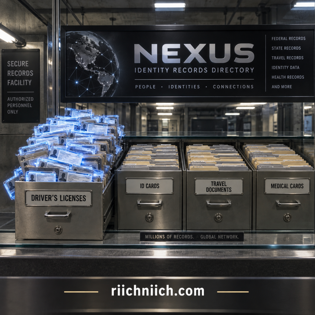 153 million driver's license data breach: Nexus Identity Records Archive
