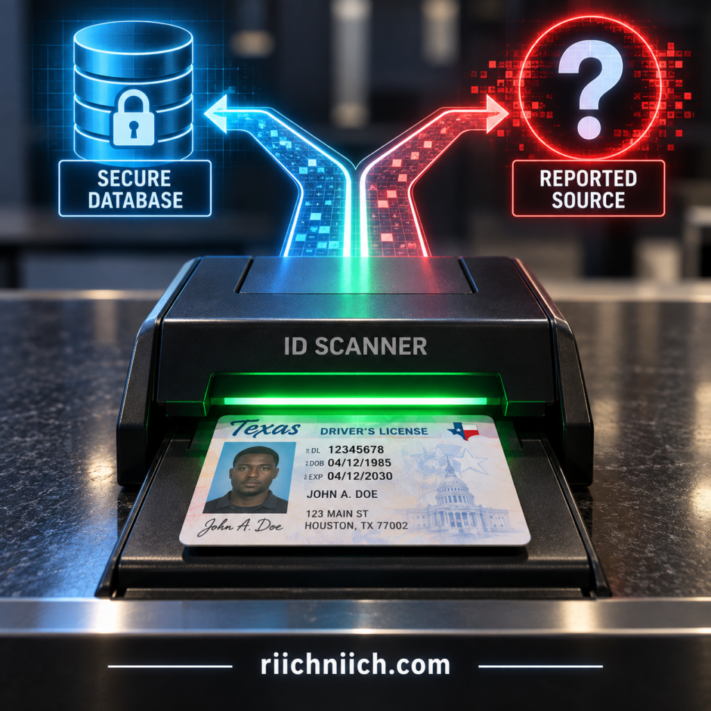153 million driver's license data breach: Neon ID Scanner Data Paths