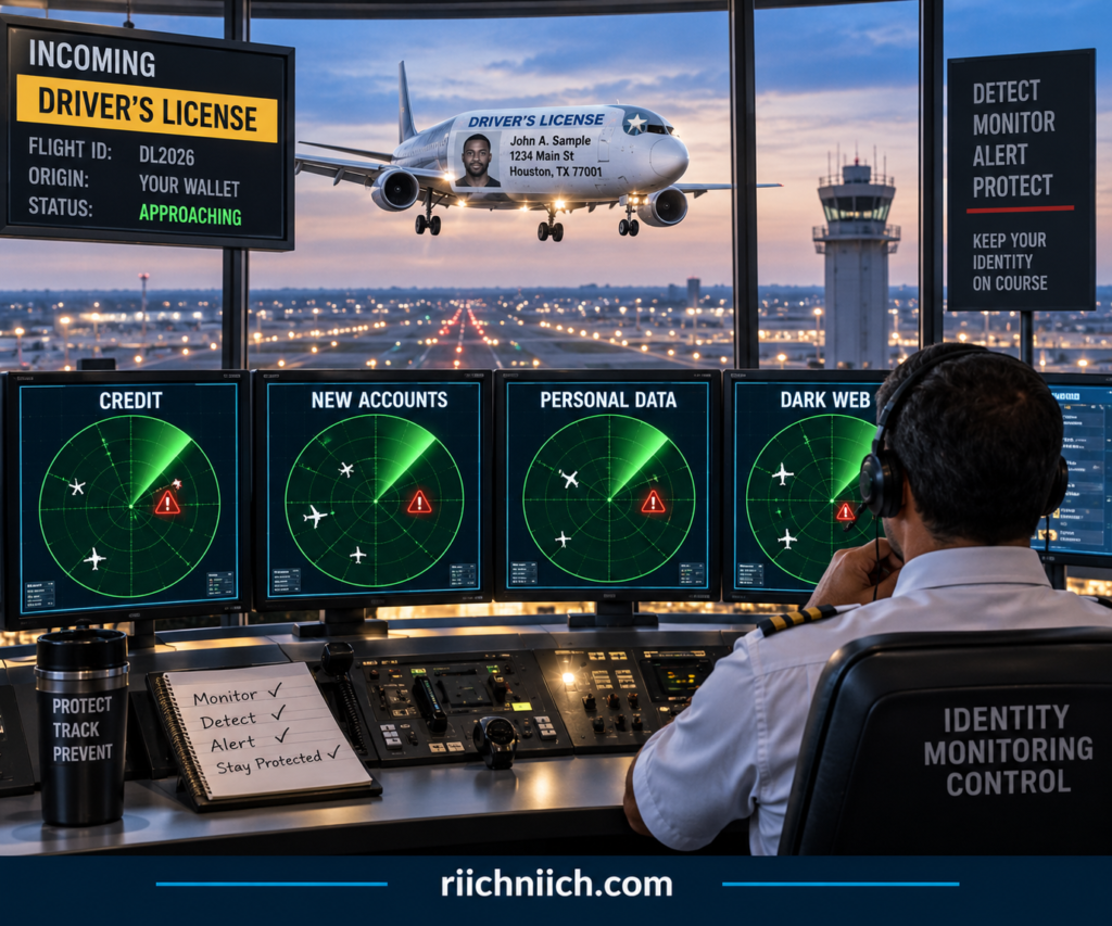 153 million driver's license data breach: Identity Monitoring Control Tower