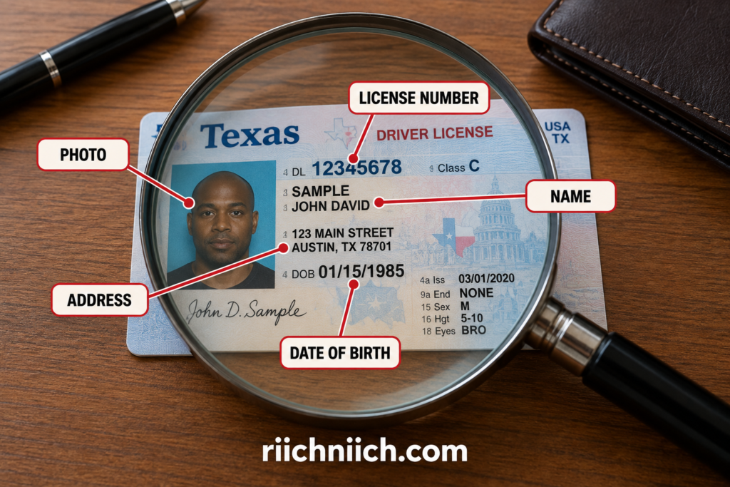 how to protect your driver's license from identity theft: Texas Driver’s License Explained