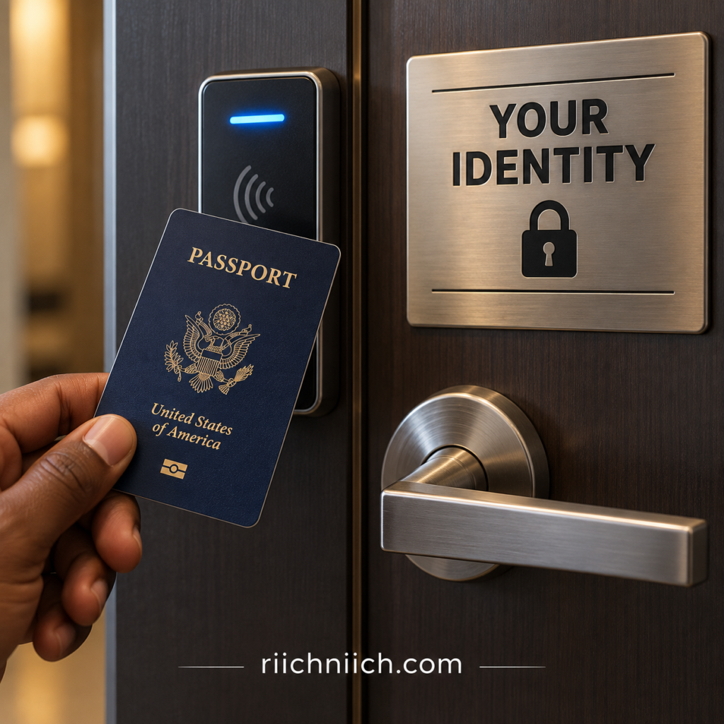 how to protect your passport from identity theft: Passport Access Security Door