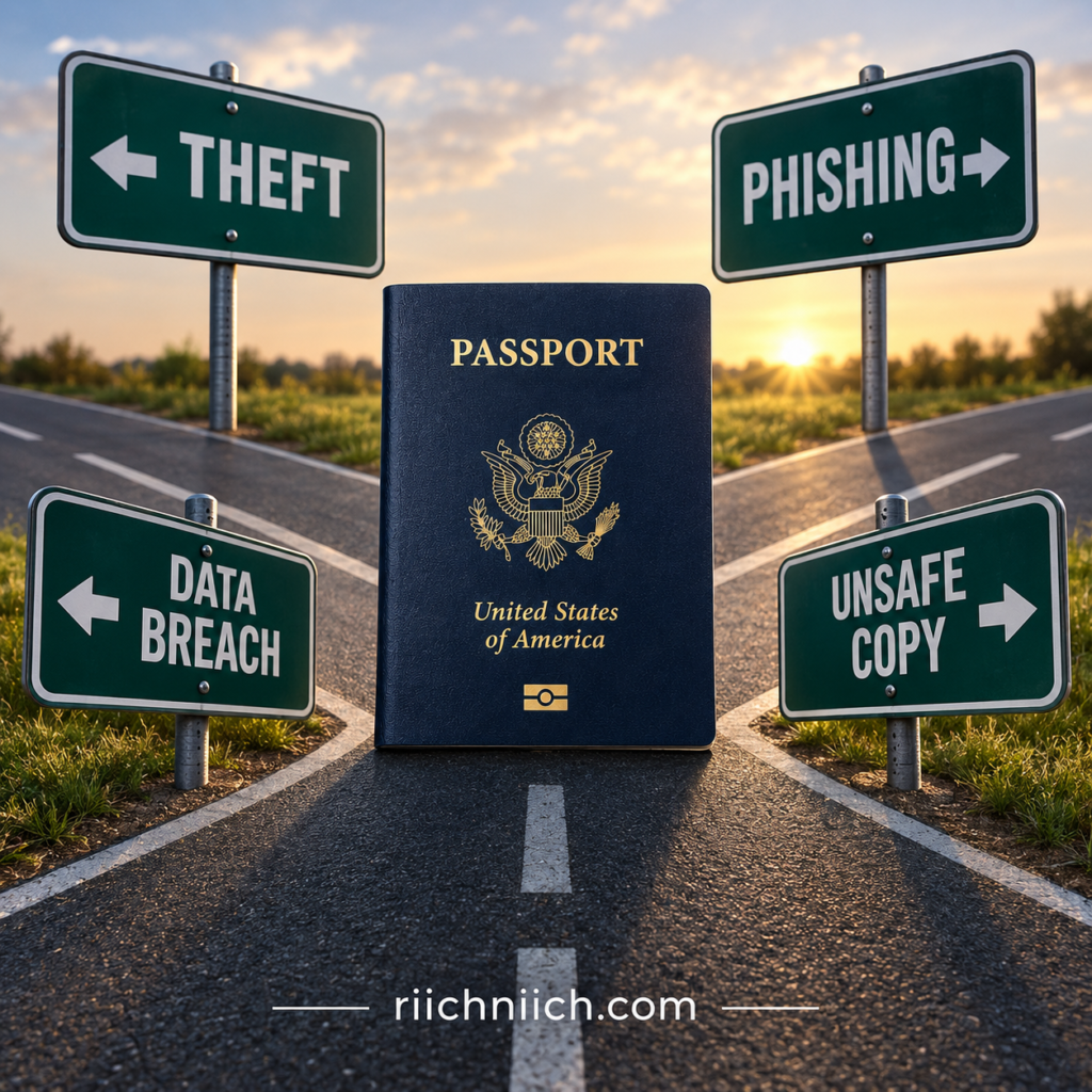 how to protect your passport from identity theft: Passport at the Crossroads of Risk