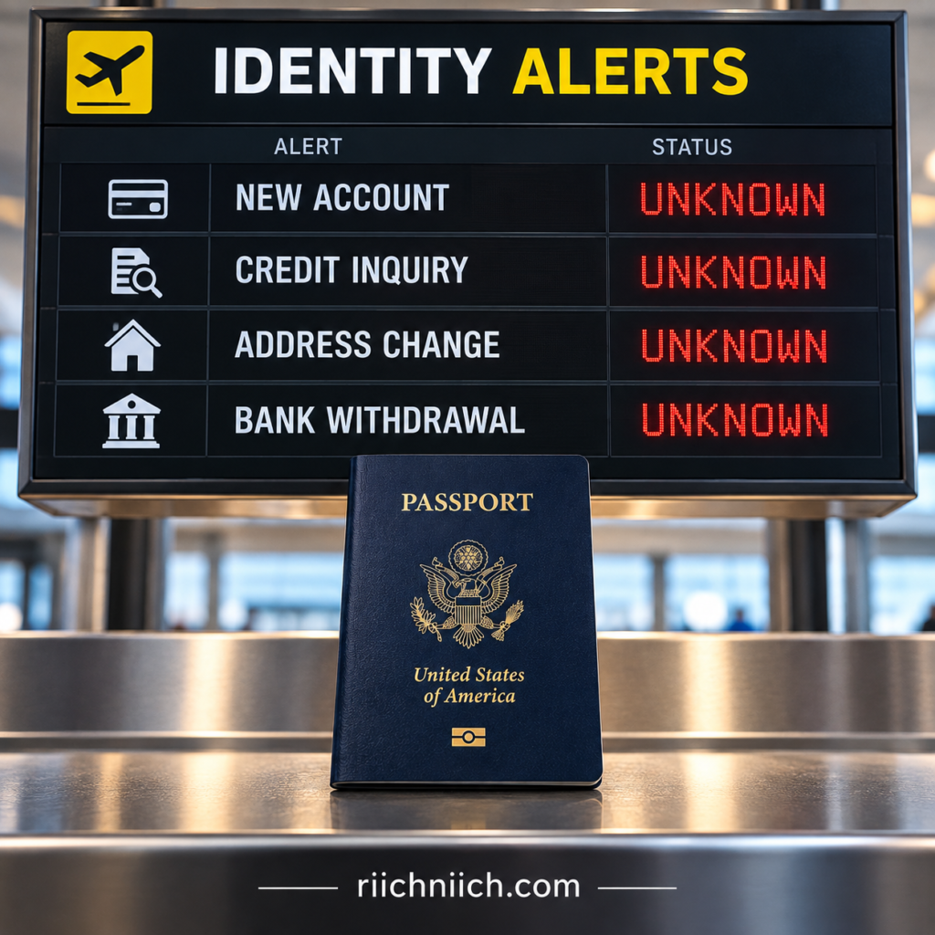 how to protect your passport from identity theft: Airport Identity Alerts Board