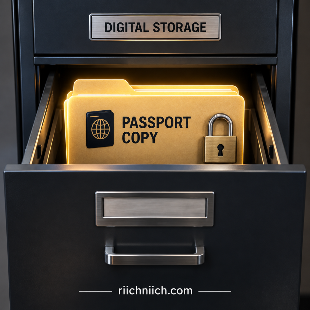 how to protect your passport from identity theft: Secure Digital Storage Drawer