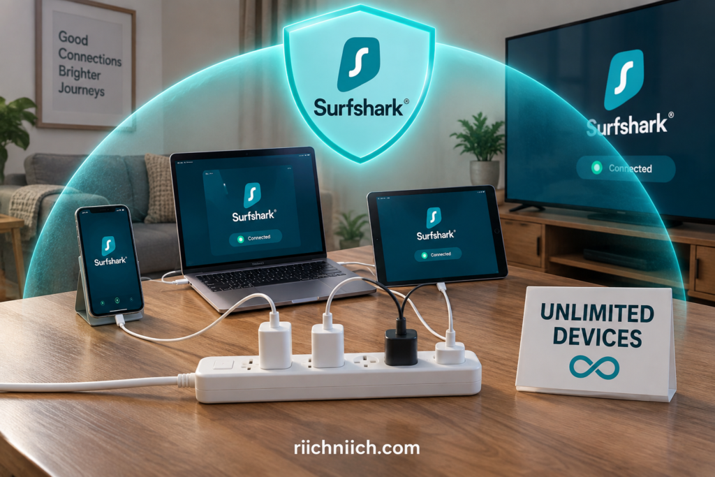 surfshark vs expressvpn: Unlimited Devices, Protected Everywhere