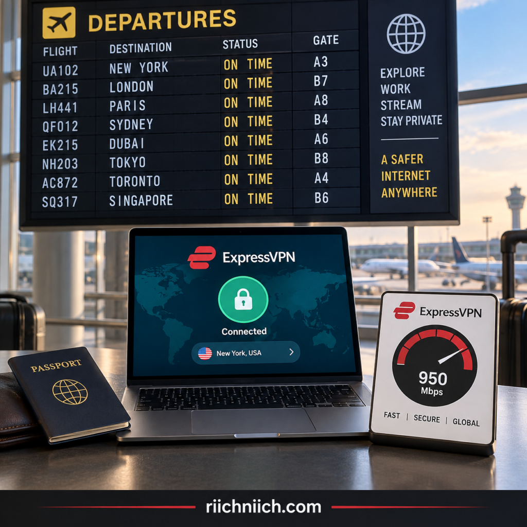 surfshark vs expressvpn: ExpressVPN Departures: Connected Worldwide