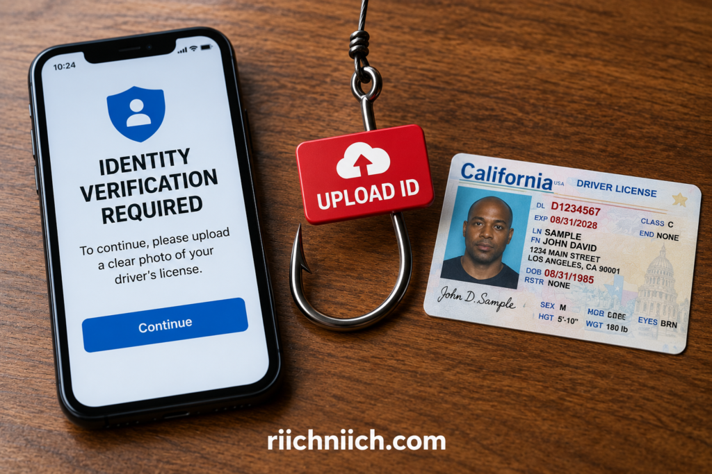 how to protect your driver's license from identity theft: Phishing Trap: Identity Verification Scam