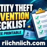 Identity Theft Prevention Checklist: 20 Practical Steps + Free Printable