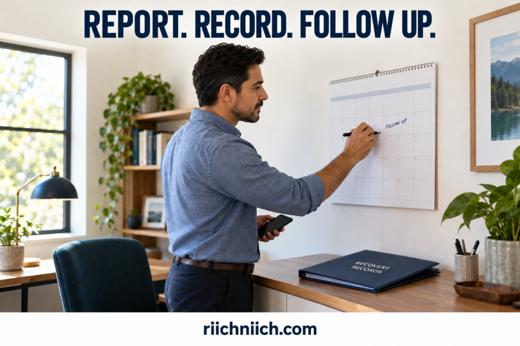 what is synthetic identity theft: Writing a follow-up on the calendar