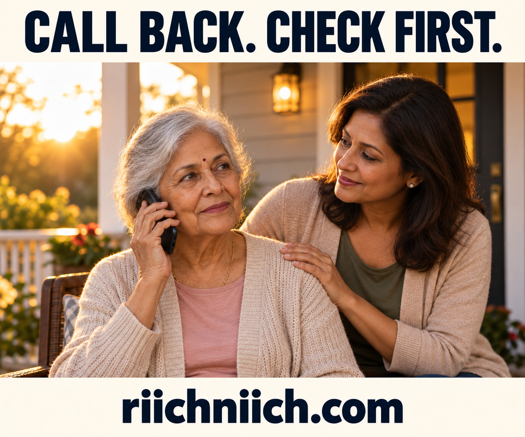 how criminals use stolen personal information: Mother and daughter’s reassuring safety call