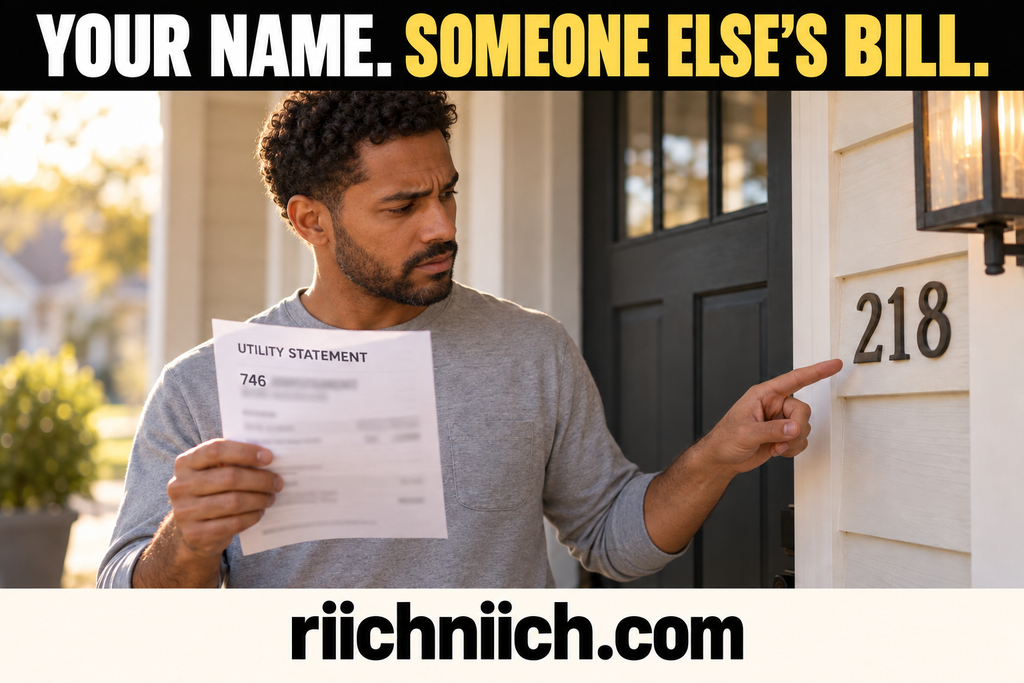 how criminals use stolen personal information: Utility Statement vs. House Number