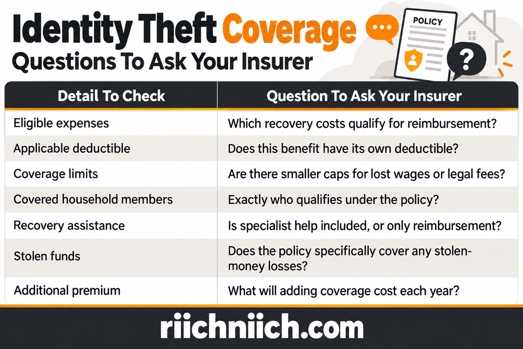 identity theft insurance: Identity theft coverage questions
