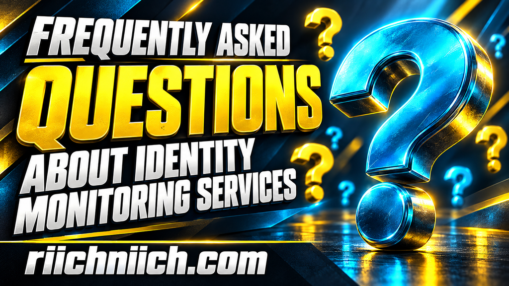 best identity monitoring service: FAQ Identity Monitoring Services