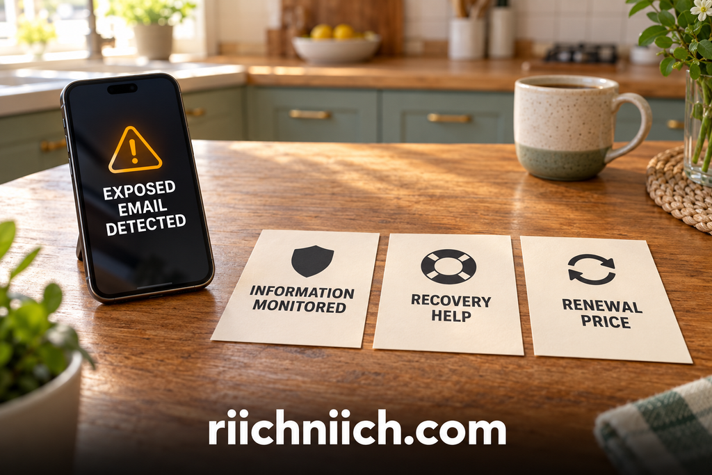 best dark web monitoring services: Exposed Email Alert and Recovery Options
