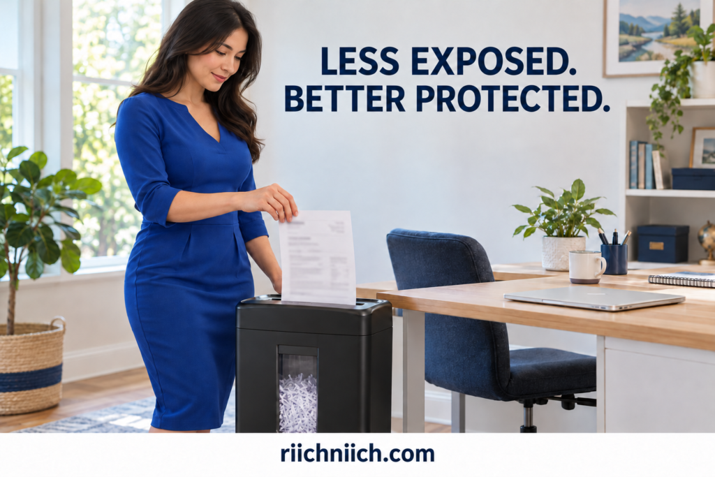 what is synthetic identity theft: Secure home office paper shredding